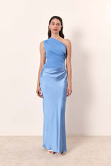 Marcelia Backless Hip Skirt Maxi Dress