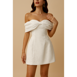 Freya Mini Dress in White